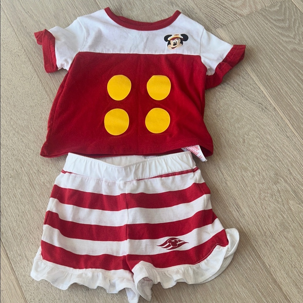 Disney cruise toddler outfit